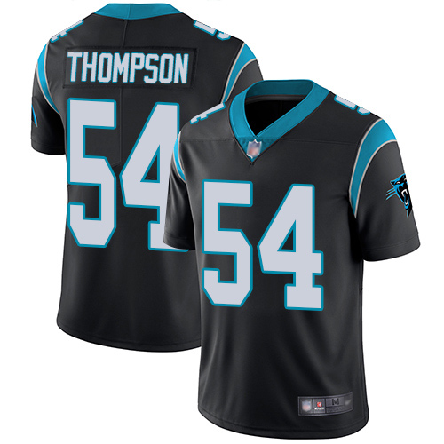 Carolina Panthers Limited Black Men Shaq Thompson Home Jersey NFL Football #54 Vapor Untouchable